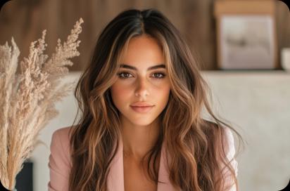 Modern Lebanese woman representing Mona — a fintech digital persona offering expert guidance on digital wallets and money tips.